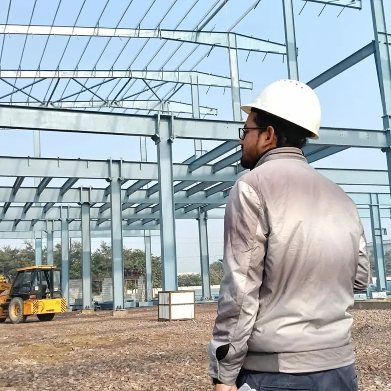 steel structure On-site installation