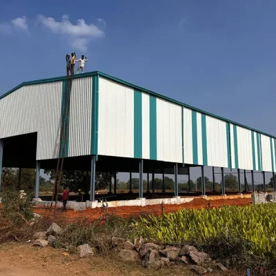 Steel Structure Metal Frame Workshop Construction