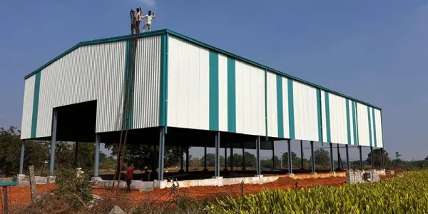 Steel Structure Metal Frame Workshop Construction